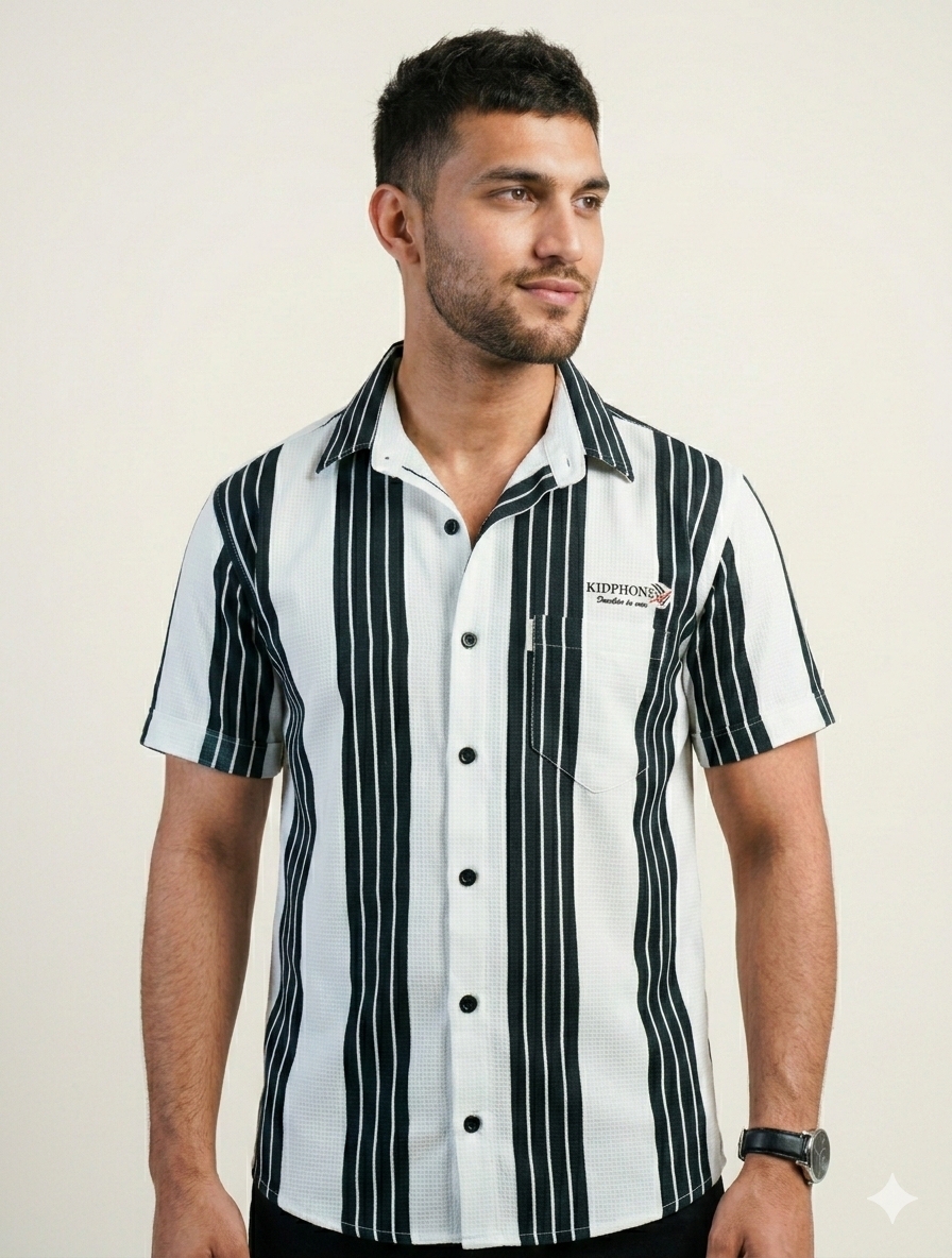 Midnight Axis Stripe Shirt
