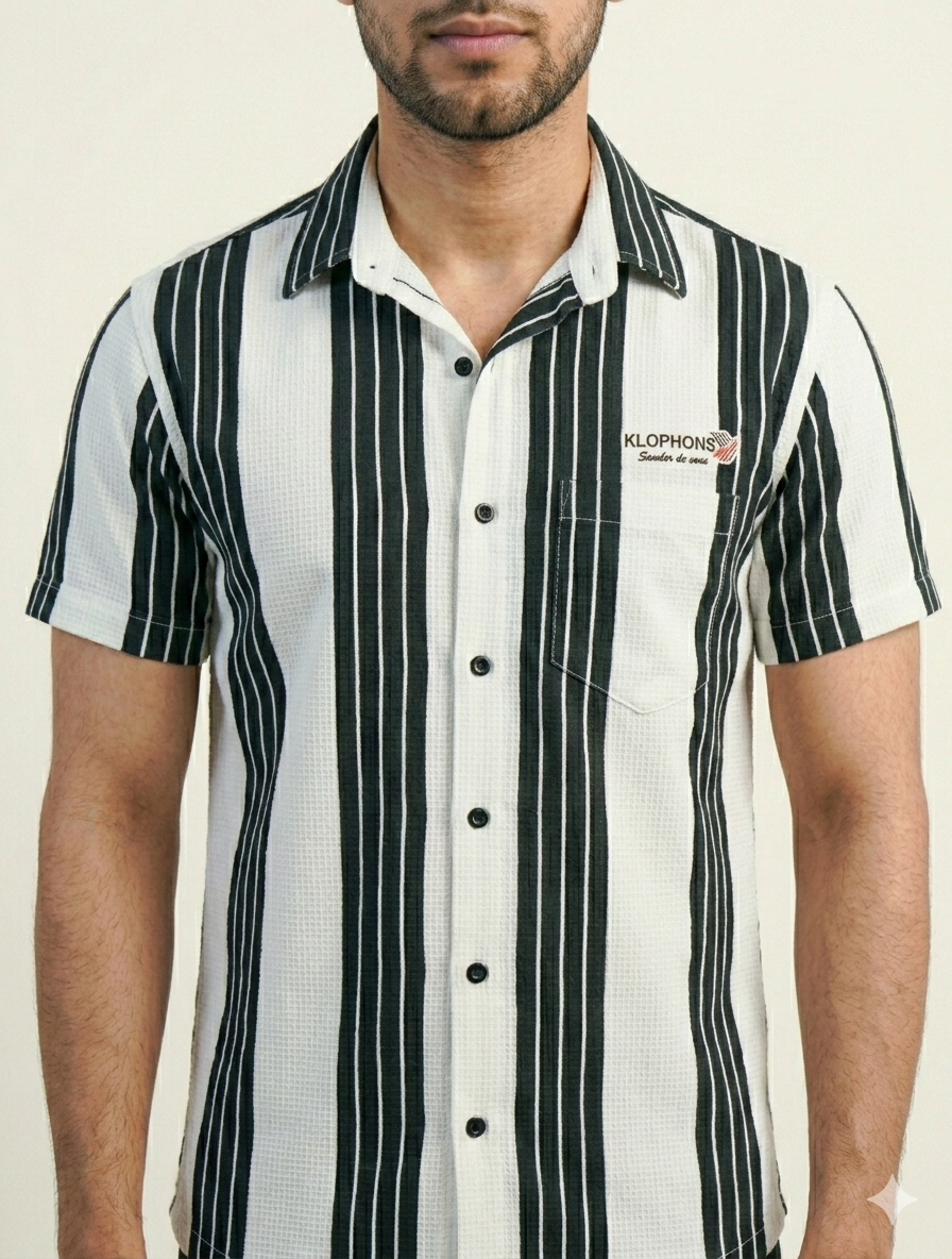 Midnight Axis Stripe Shirt