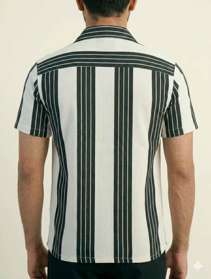Midnight Axis Stripe Shirt