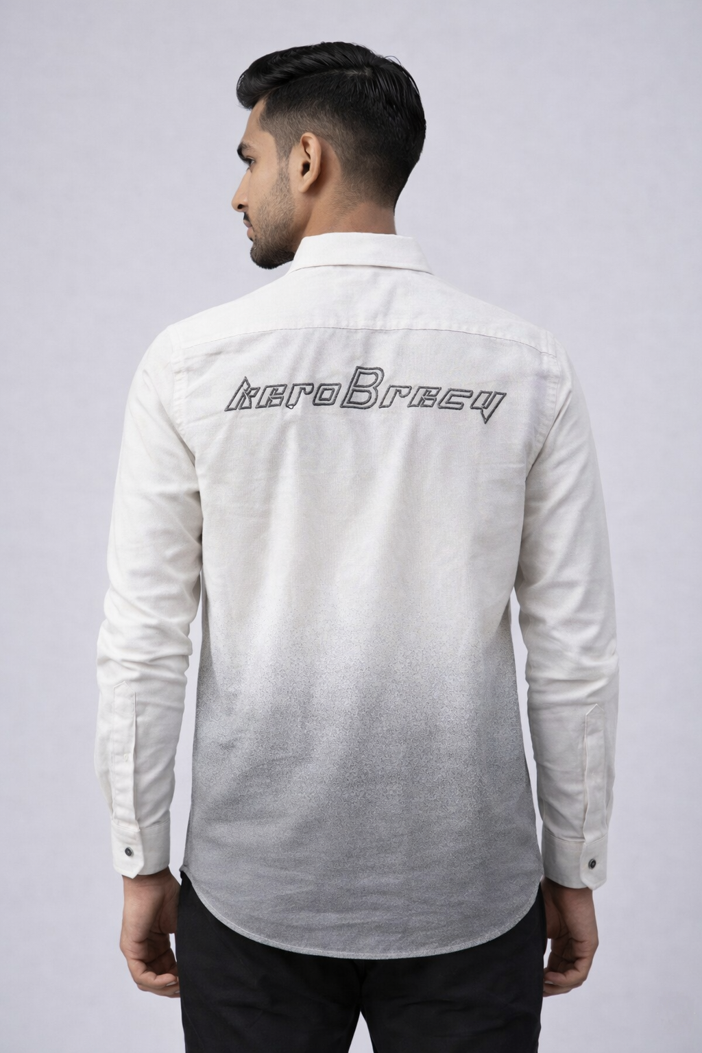 Modern Gradient Fade Effect Shirt