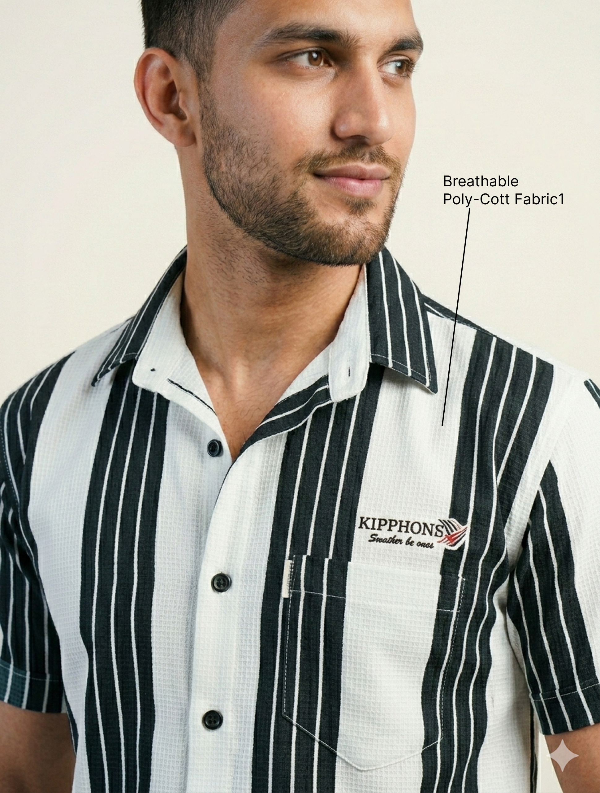 Midnight Axis Stripe Shirt
